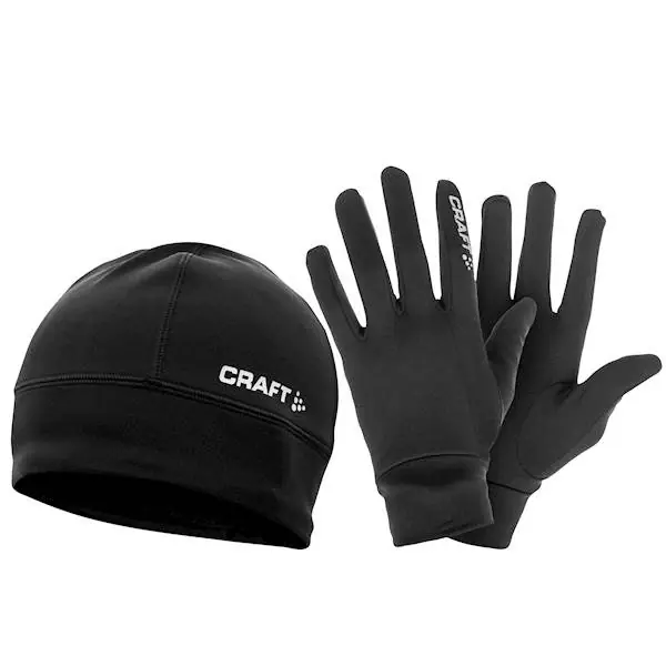 CRAFT Winter Gift Pack, set rukavice a čepice Víkendová Akce