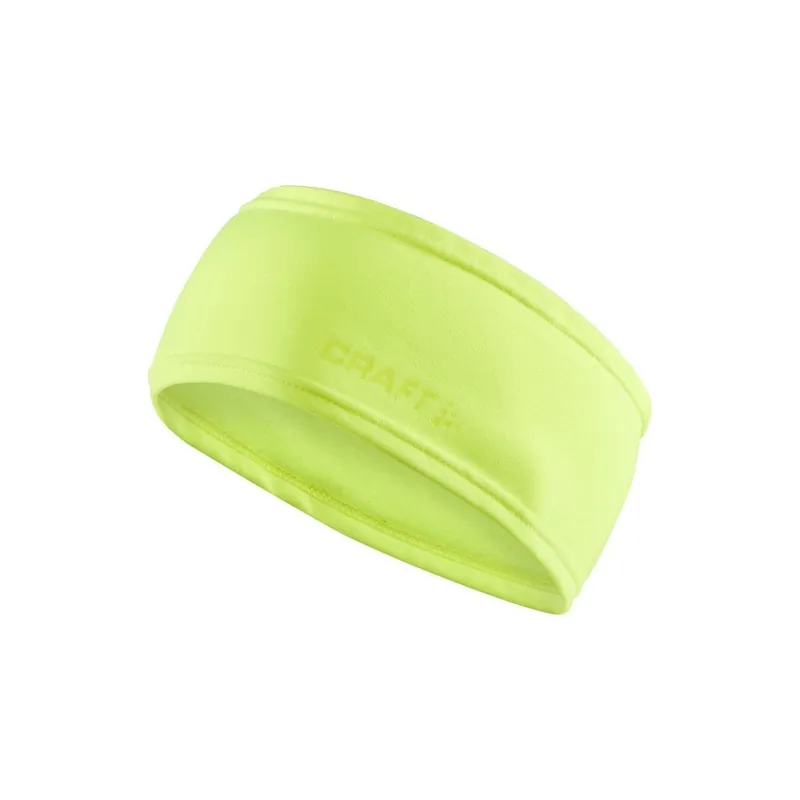 CRAFT Core essence thermal headband beat, žlutá sportovní čelenka Nejlepší Volba