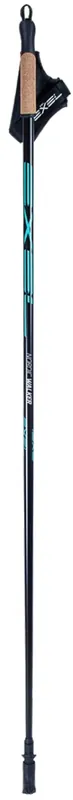 EXEL NORDIC WALKER Composite, Black/Cyan, Nordic walking hůlky Dokud Zásoby Vydrží