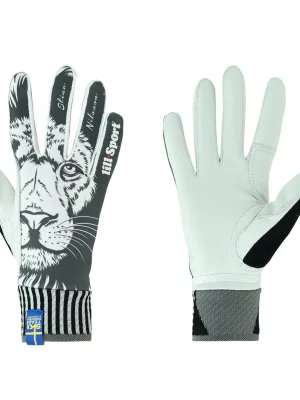 Nejprodávanější LILLSPORT Legend Slim, černo bílá, závodní rukavice na běžky