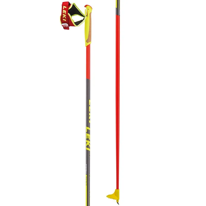 LEKI PRC 700 Fluorescent red, běžecké hole Výprodej