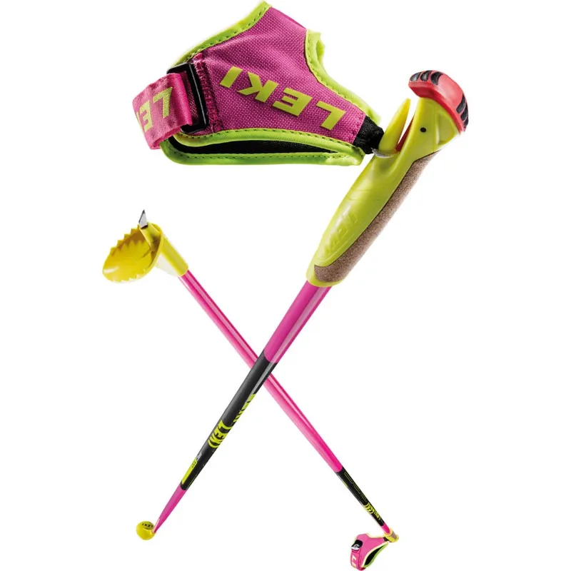 Horká Nabídka LEKI PRC 700 Neonpink, běžecké hole