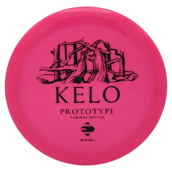 EXEL KELO neon pink (9 3 0 4), discgolf disk Jen Po Omezenou Doba