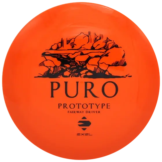 EXEL PURO orange (7 6 -2 1), discgolf disk Oblíbený