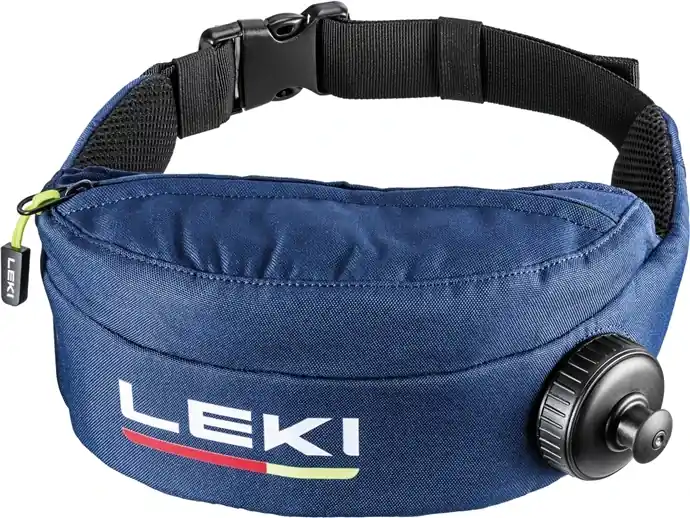 LEKI Drinkbelt Thermo Compact Dark denim, dětská zateplená ledvinka na běžky Dokud Zásoby Vydrží