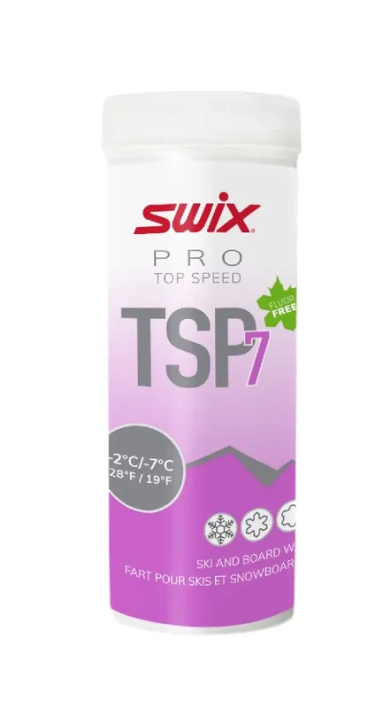 Bezpečná Platba SWIX TSP07 Top speed, 40g, -2/-8°C, prášek, fialový