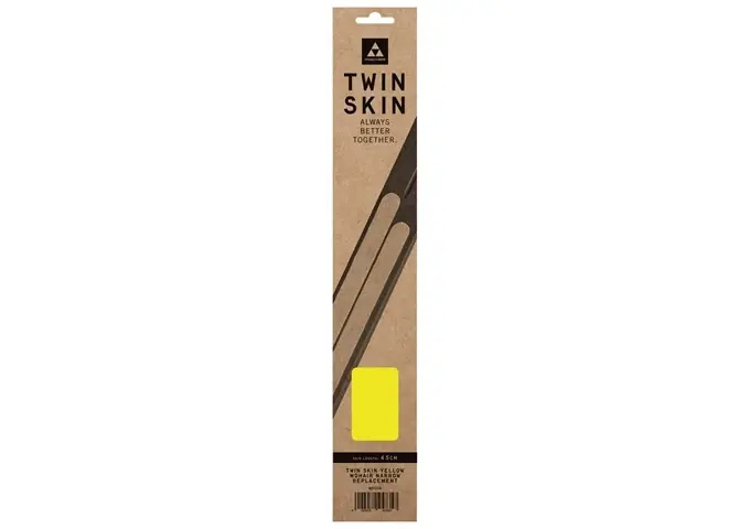 FISCHER Twin Skin Yellow Mohair Narrow, set mohérových pásů Víkendová Akce