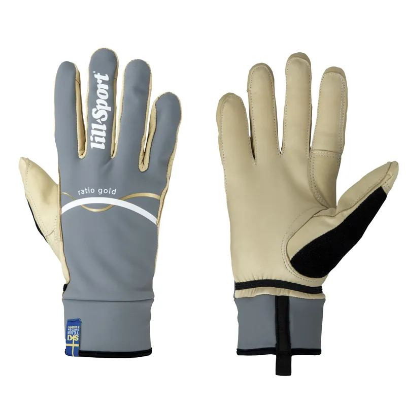 Cenová Bomba LILLSPORT Ratio Gold Unlined, rukavice na běžky