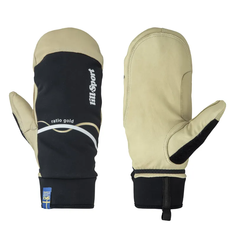 LILLSPORT Ratio Gold Mitt, palcové rukavice na běžky Rychlé Dodání