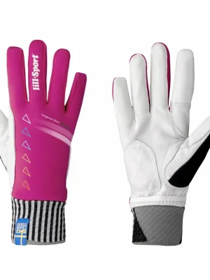 LILLSPORT Legend Thermo Slim, růžová, rukavice na běžky Poslední Šance