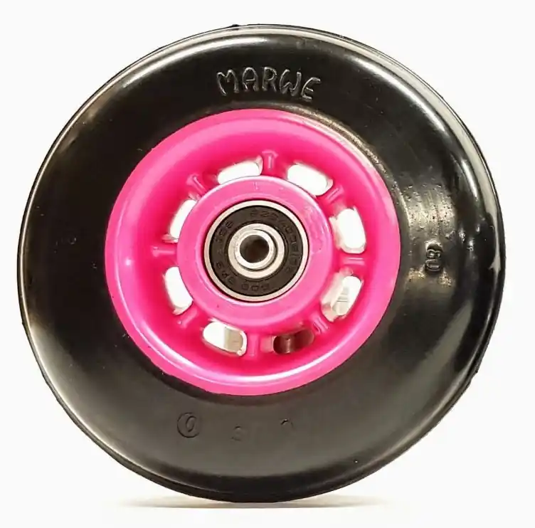 MARWE Skating Urethane Wheel 100x25 mm, pink, náhradní kolečko Jen Po Omezenou Doba