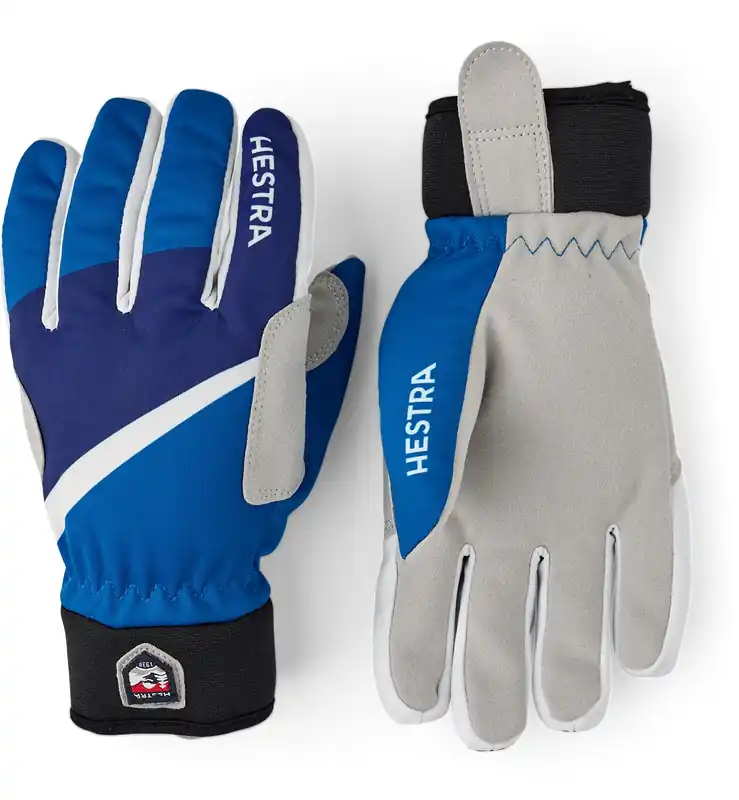 HESTRA Tracker Jr., Royal blue Print Značkový