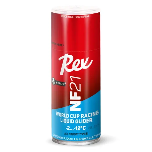 REX 4525 NF21 Modrý, -2°C až -12°C, 170 ml Časově Omezené