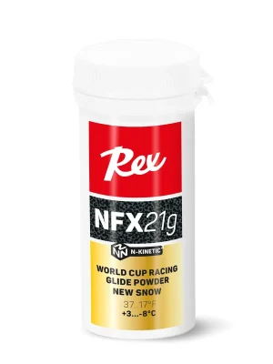 REX NFX 21g Black New Snow N-kinetic Powder +3 až -8°C, prášek bez fluroru Nejlepší Volba