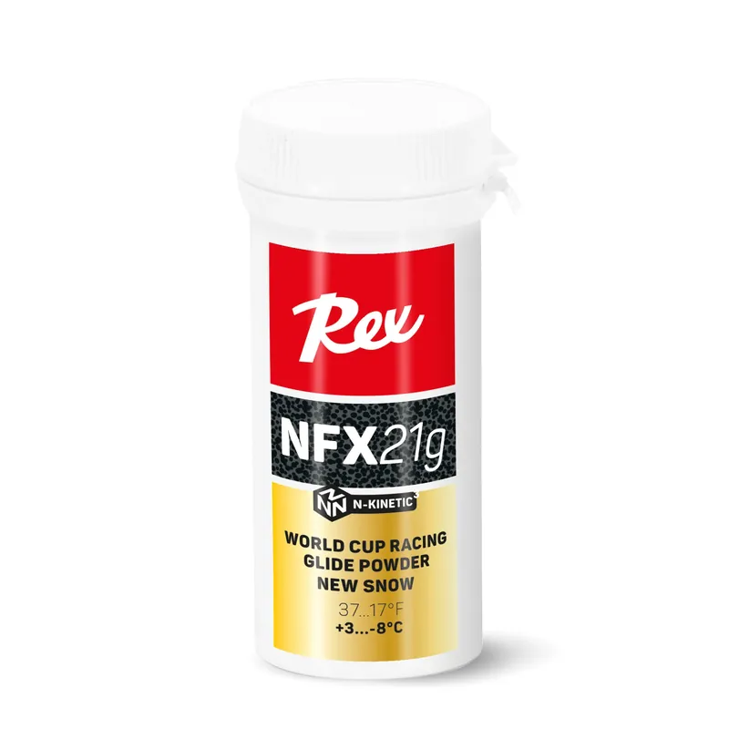 REX NFX 21g Black New Snow N-kinetic Powder +3 až -8°C, prášek bez fluroru Nejlepší Volba
