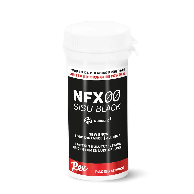 REX NFX 00 SISU Black UHW Cold New Snow N-kinetic Powder, 20 g, prášek bez fluroru Aktuální
