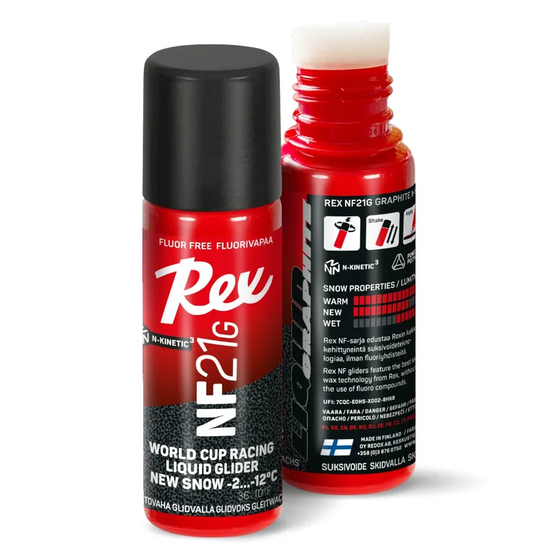 REX 4543 NF21G Černý "nový sníh", +2°C až -12°C, 60 ml Speciální Cena