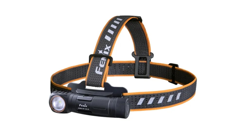 FENIX HM61R Amber V2.0, 1600lm / 162m, nabíjecí čelovka Speciální Cena