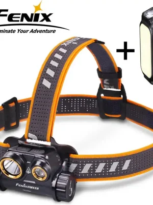 FENIX HM65R + E-LITE, 1400lm / 163m, nabíjecí čelovka Akční Cena