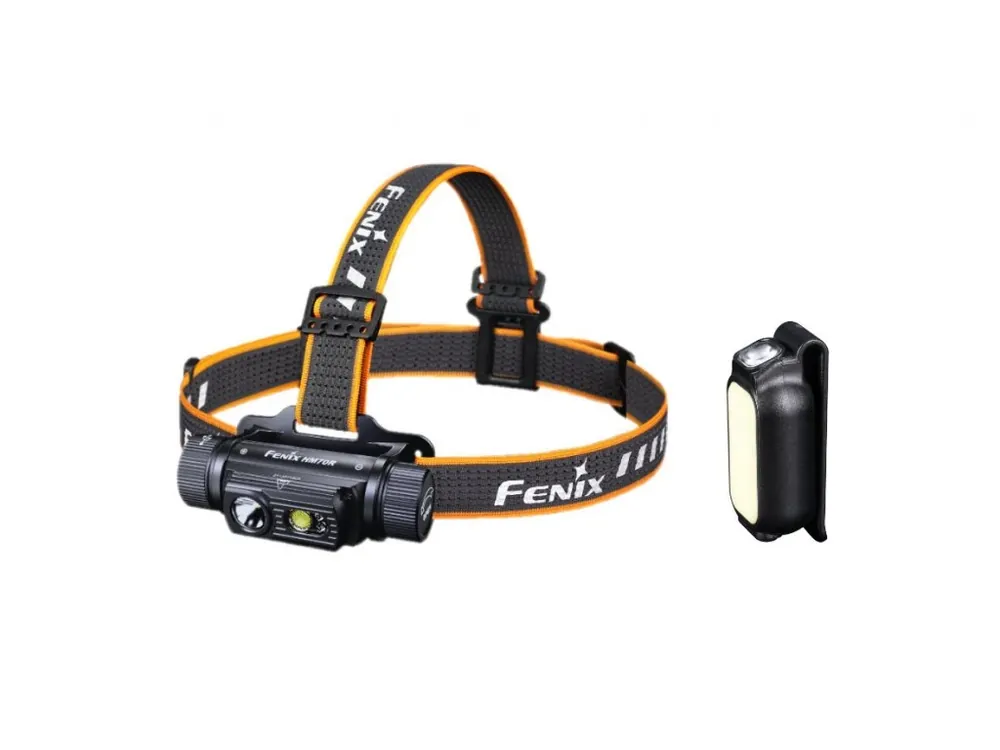Horká Nabídka FENIX HM70R + E-LITE, 1600lm / 186m, nabíjecí čelovka