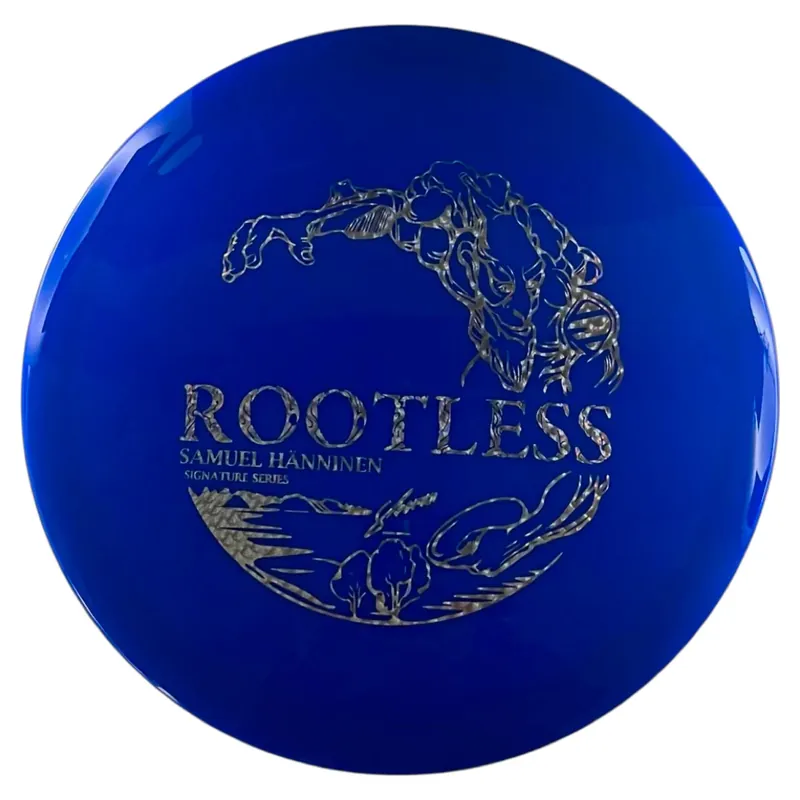 EXEL ROOTLESS Samuel Hänninen signature Blue (7 6 -2 1), discgolf disk Hit Sezóny