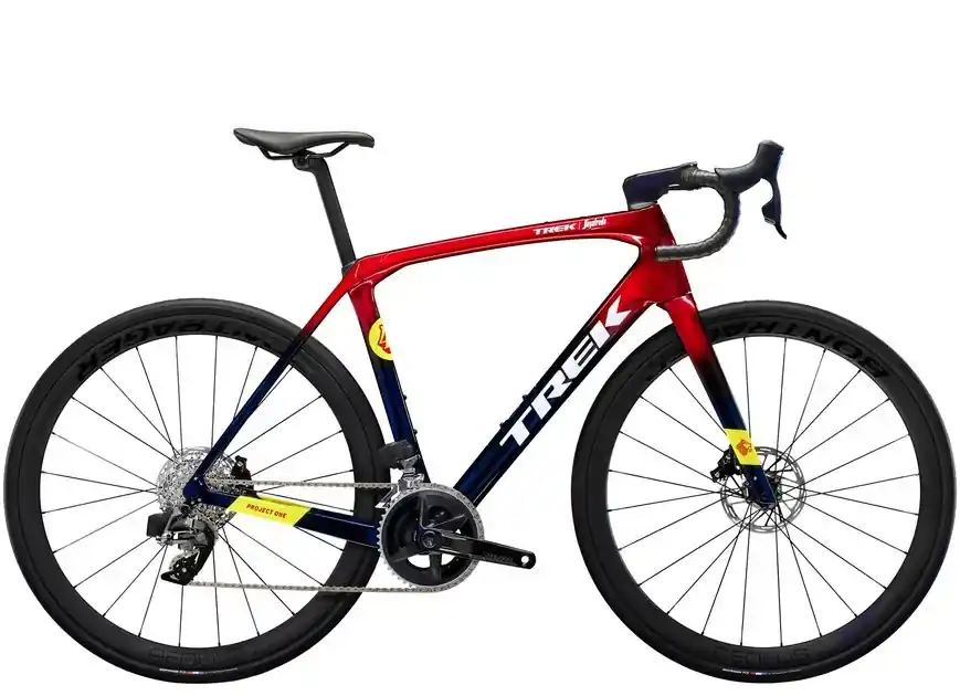 Trek Domane SLR 6 AXS Gen 4 60 červená/modrá Novinka