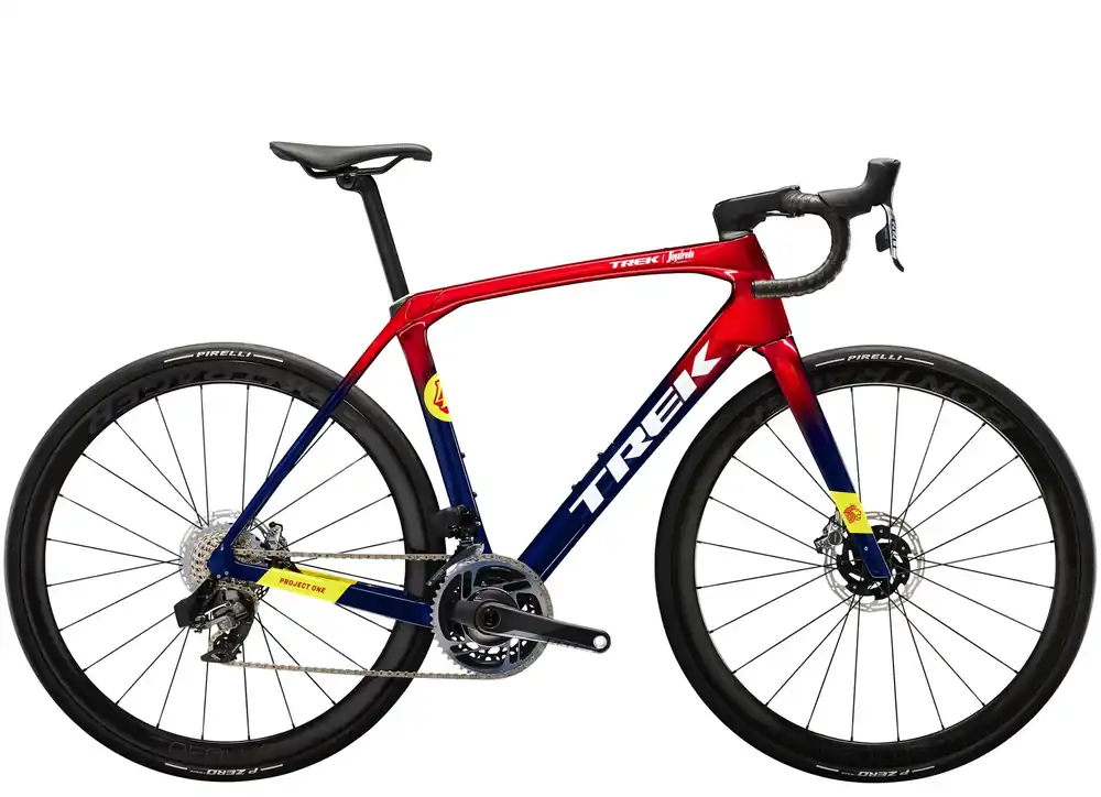 Časově Omezené Trek Domane SLR 9 AXS Gen 4 56 červená/modrá