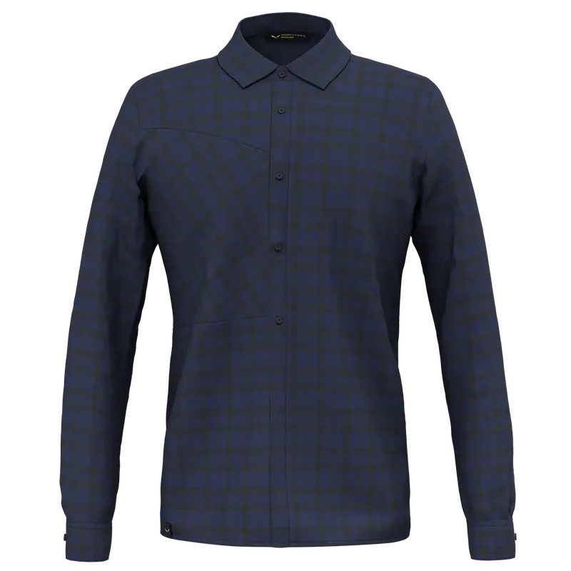 Cenová Bomba Salewa Košile Fanes Flannel 5 Polarlite 50/L tmavě modrá/černá