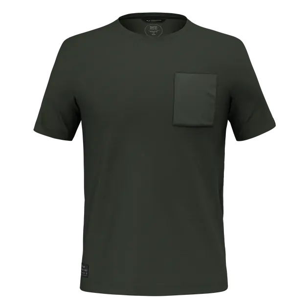 Zlevněný Salewa Fanes Art Merino T-Shirt M 52/Xl zelená