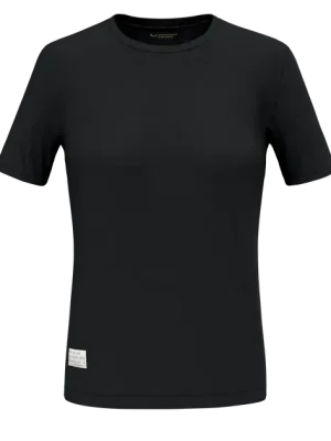 Salewa Fanes Art Merino T-Shirt W 42/36 černá Přímo Od Výrobce