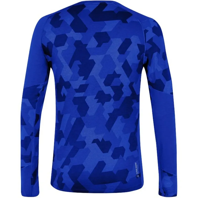 Salewa Cristallo Warm Arm Tee M 46/S světle modrá Cenový Hit