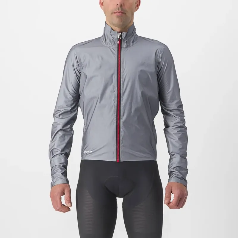 Značkový Castelli Tempesta Lite Jacket 3XL šedá
