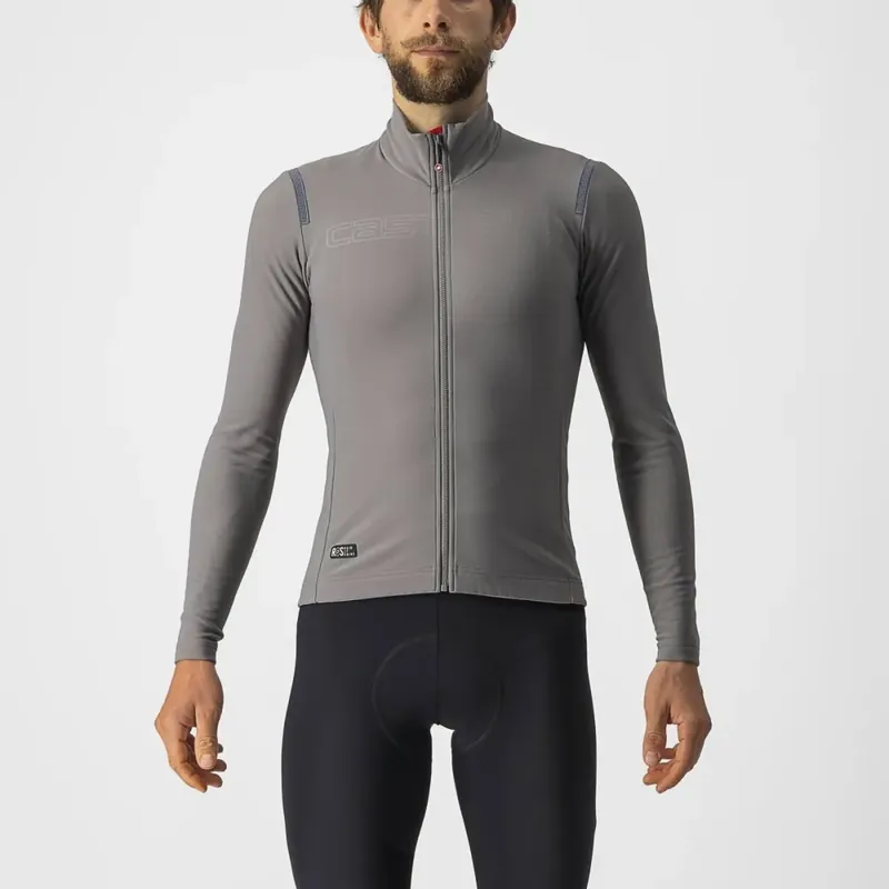 Sleva Castelli Tutto Nano RoS LS Jersey L šedá