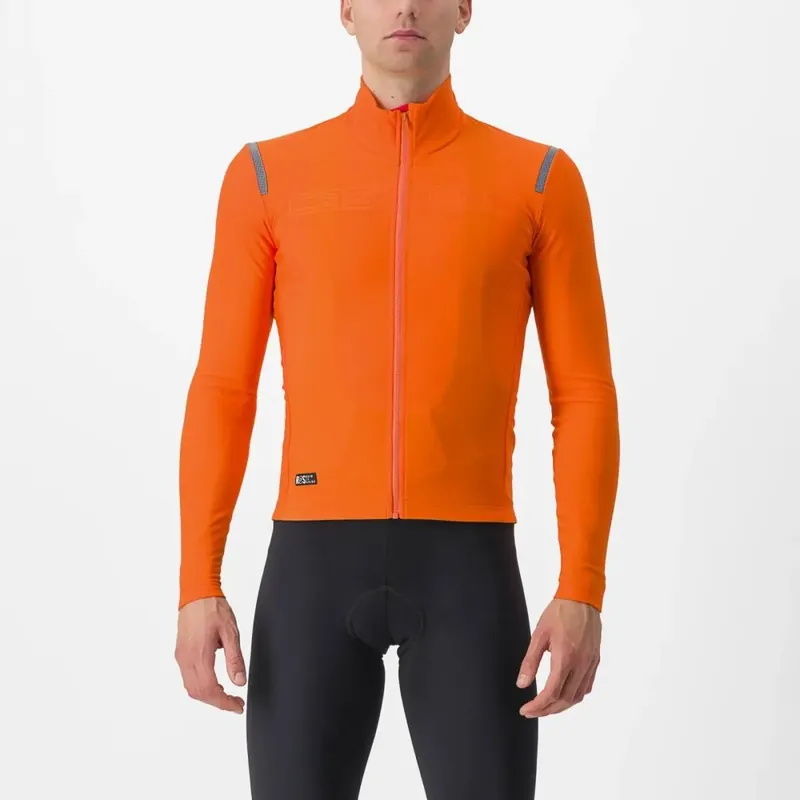 Castelli Tutto Nano RoS LS Jersey XXL oranžová Nejlepší Volba