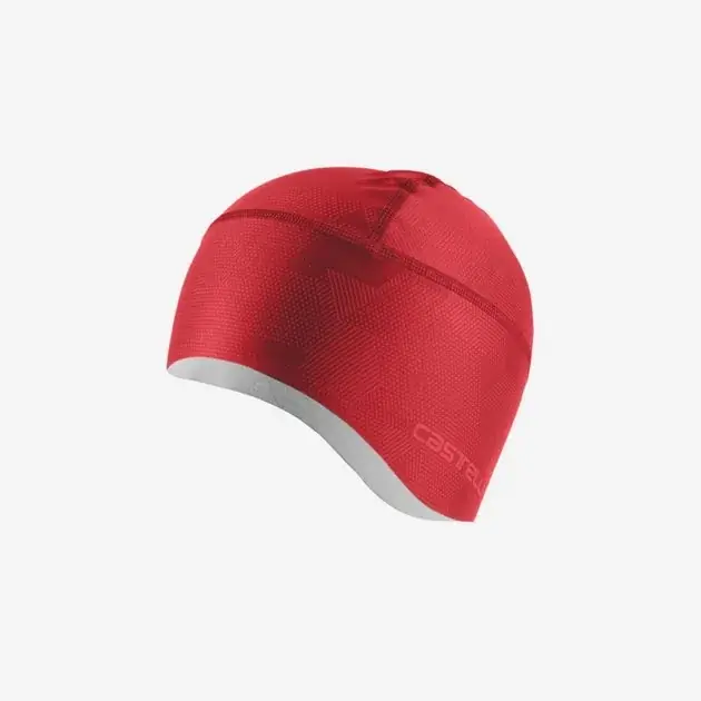 Akční Cena Castelli Pro Thermal Cap UNI červená