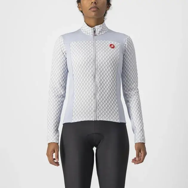 Castelli Sfida 2 W Jersey XS stříbrná/bílá Aktuální