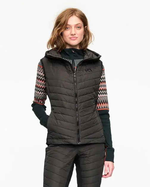 Kari Traa Eva Down Vest XS černá Časově Omezené