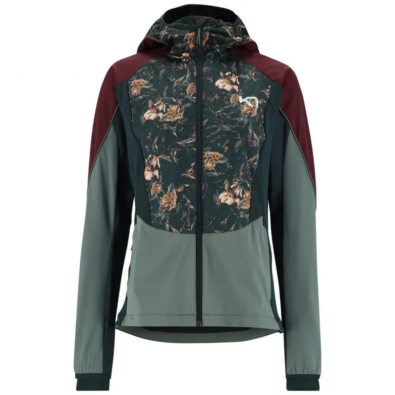Víkendová Akce Kari Traa Tirill 2.0. Jacket L zelená/vínová