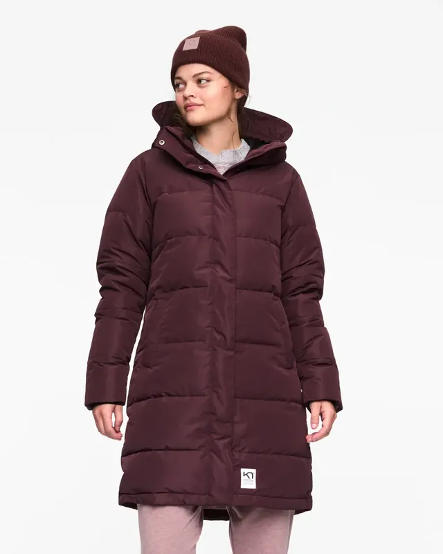 Akční Cena Kari Traa Kyte Parka M vínová