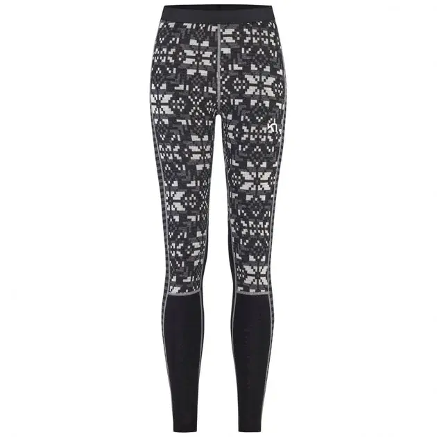 Novinka Kari Traa Else Baselayer Pants - 100% Merino Wool L černá