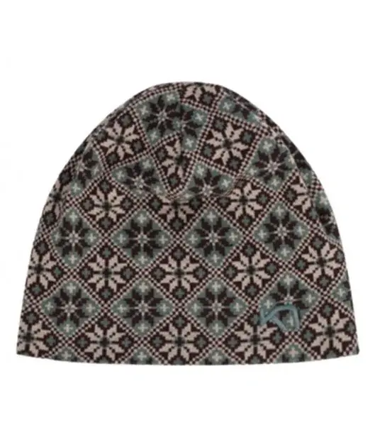 Zlevněný Kari Traa Rose Beanie - 100% Merino Wool UNI fialová