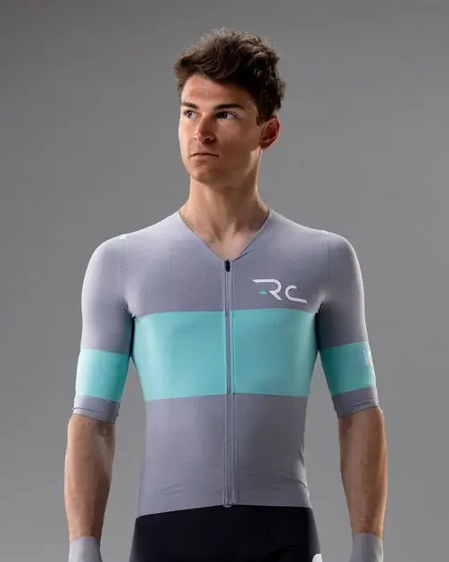 Bianchi RC ICON 999 Jersey S šedá/tyrkysová Oblíbený