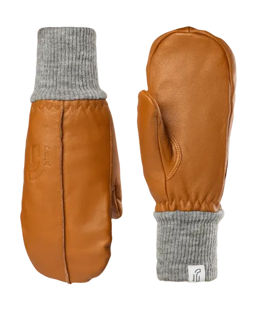 Expresní Doručení Johaug Leather Mitten 8 hnědá