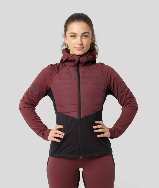 Výhodná Nabídka Johaug Concept Training Jacket 2.0 XS vínová