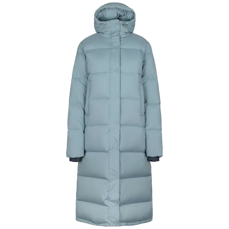 Vrácení Zdarma Johaug Escape Down Long Coat M zelená/modrá