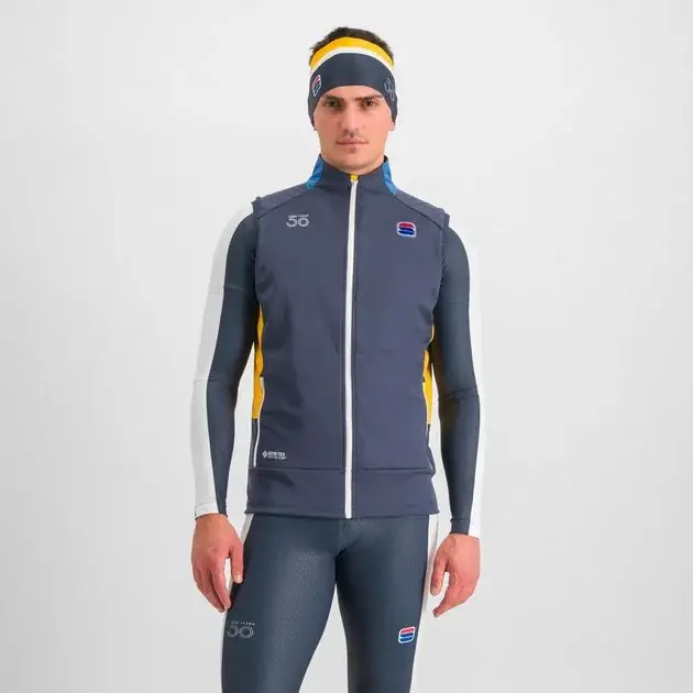 Sportful Anima Apex Vest S modrá Značkový
