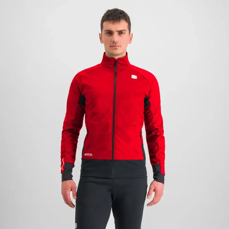 Sportful Apex Jacket M červená Levný