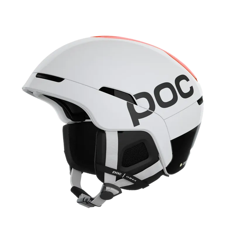 Cenově Výhodný POC Obex BC MIPS M/L bílá/oranžová