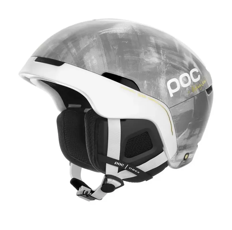 Vysoce Kvalitní POC Obex BC MIPS XL/XXL šedá/bílá