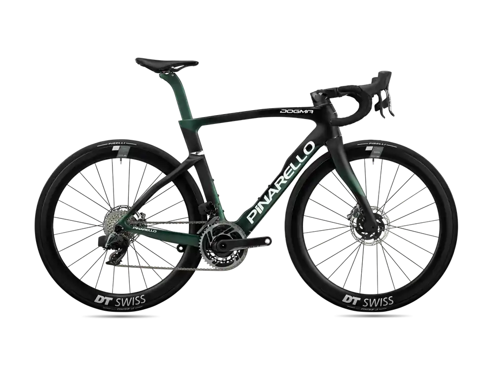 Speciální Cena Pinarello Dogma F SRAM Red eTap AXS 2x12 DB 620 zelená/černá